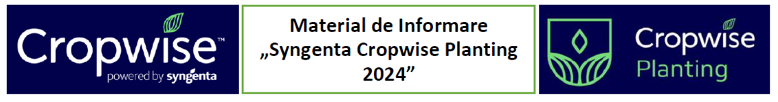 Banner Material de informare Syngenta Cropwise Planting Sept 2023