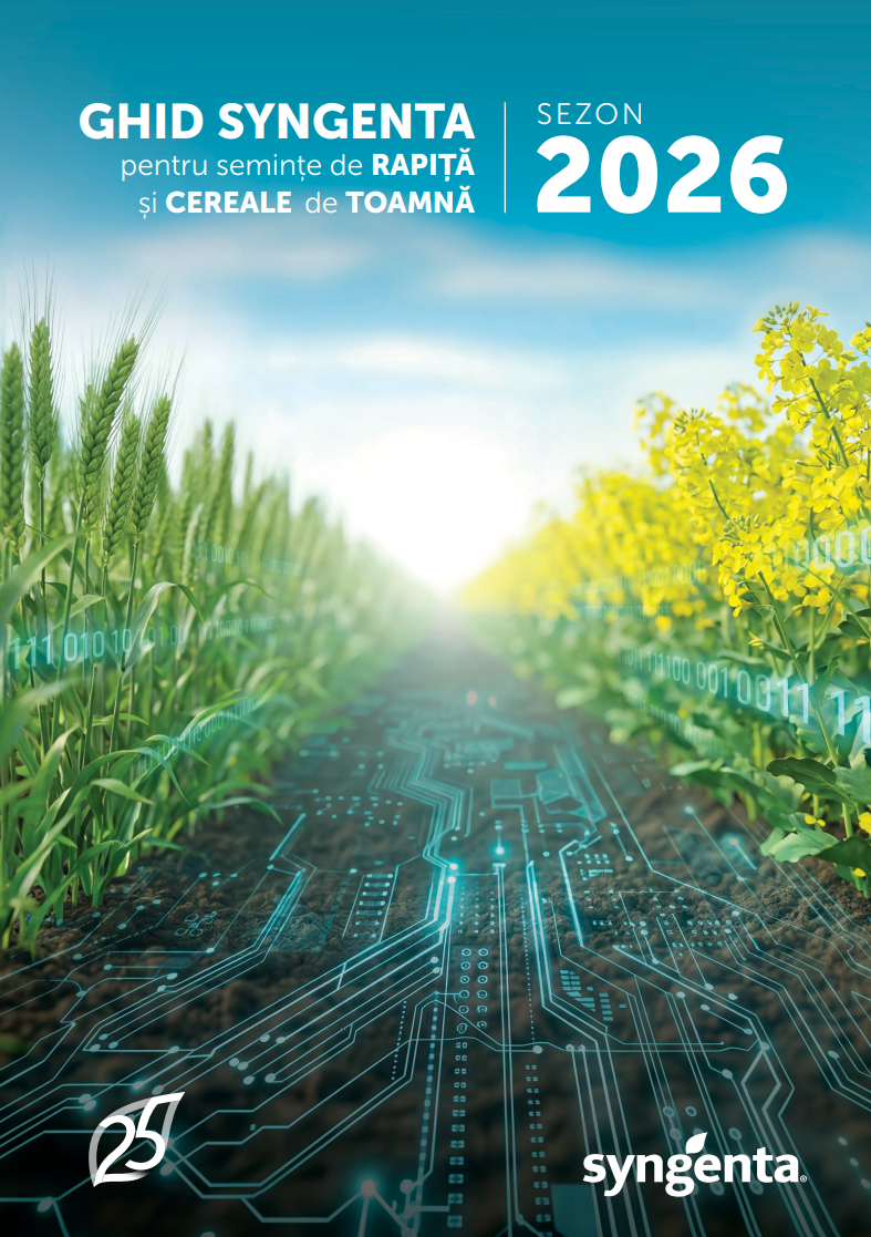 Coperta Ghid Syngenta Rapita si Cereale 2026